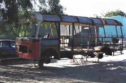 Austin school bus rebuild stripped down ready for rebuild 2