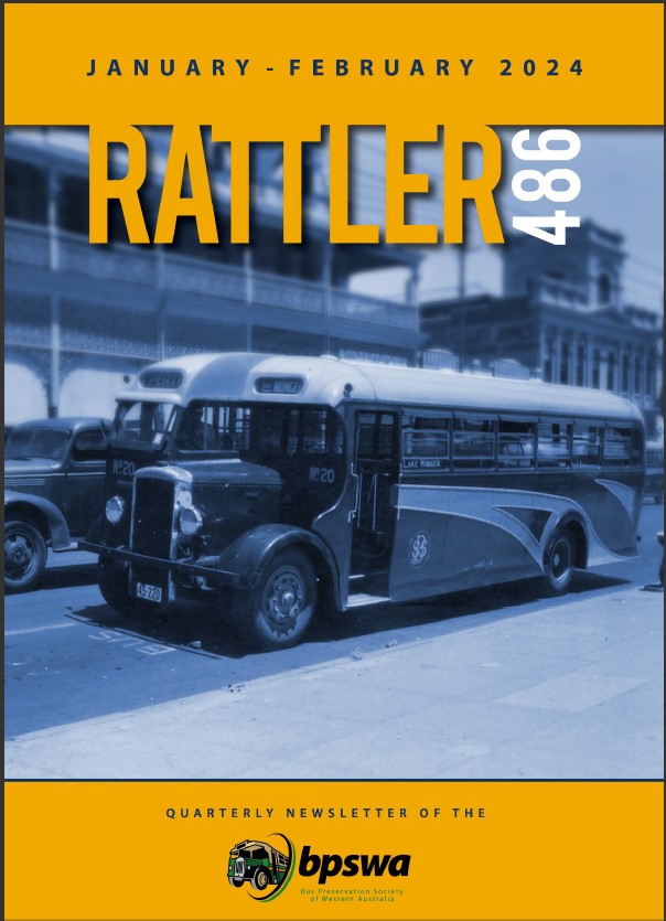 Cover of the BPSWA Rattler newsletter